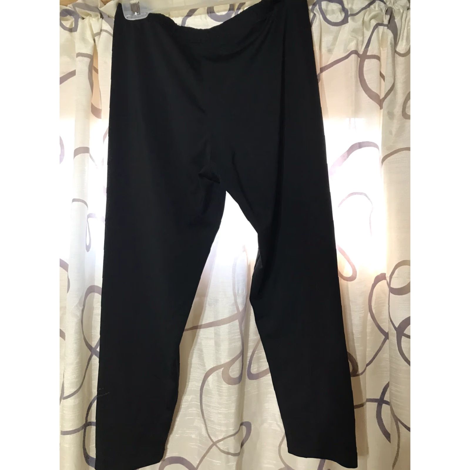 Champion CHAMPION Cropped Black Leggings Womens Size M Activewear Athleisure Size 32" / US 10 / IT 46 - 2 Thumbnail