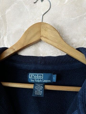 Polo Ralph Lauren × Vintage RALPH LAUREN HEAVY cotton VINTAGE ZIP up Hoodie hooded y2k Size US L / EU 52-54 / 3 - 6 Thumbnail