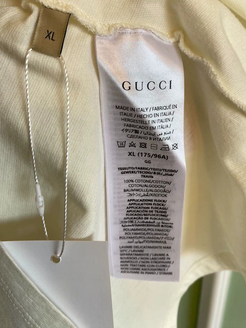 Gucci Gucci24ss new double GLogo women's short-sleeved T-shirt 25 Size XL / US 12-14 / IT 48-50 - 8 Thumbnail