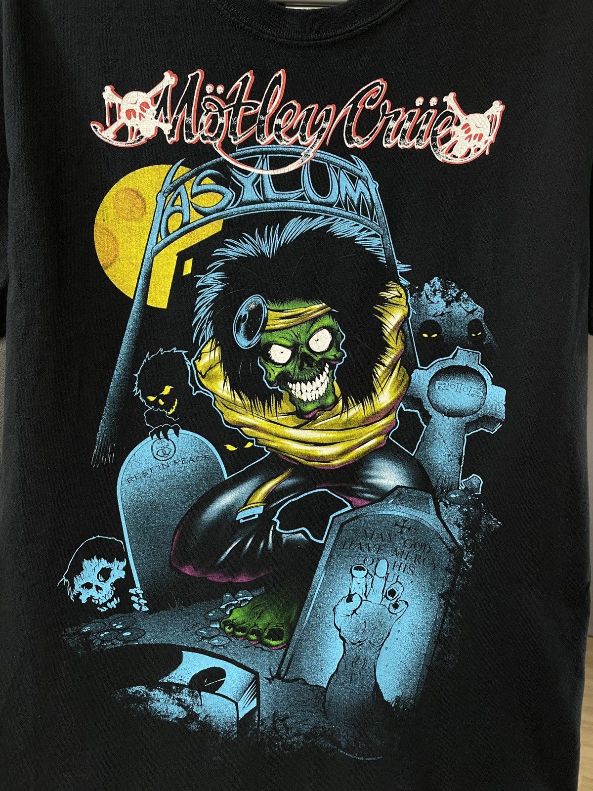 Band Tees Vintage Motley Crue Dr Feel Good Pushead Tour Shirt Size US S / EU 44-46 / 1 - 3 Thumbnail