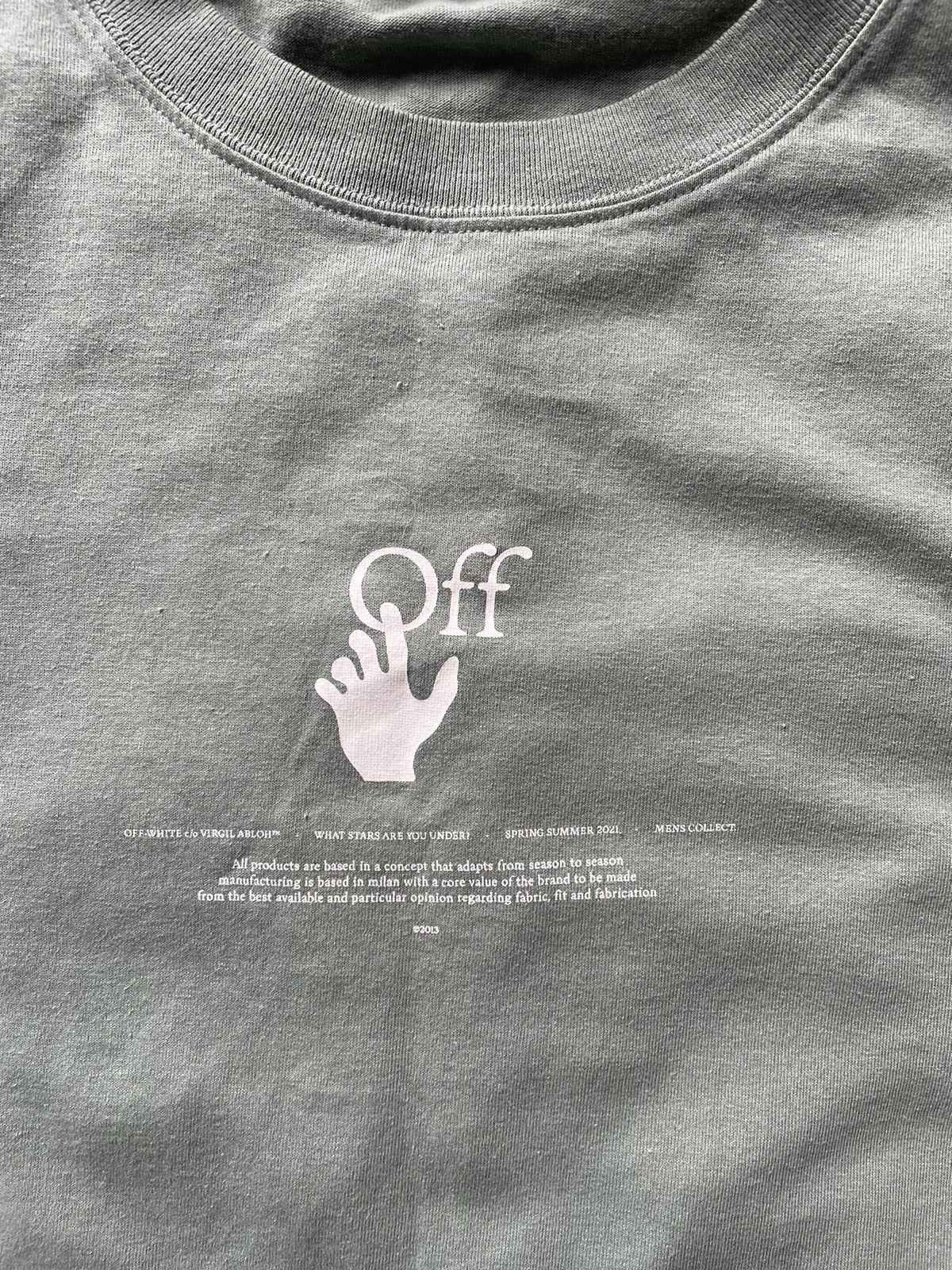 Balenciaga × Off-White Off White Graffiti Oversized Tee Big logo 2021 Spring Summer Size US L / EU 52-54 / 3 - 6 Thumbnail