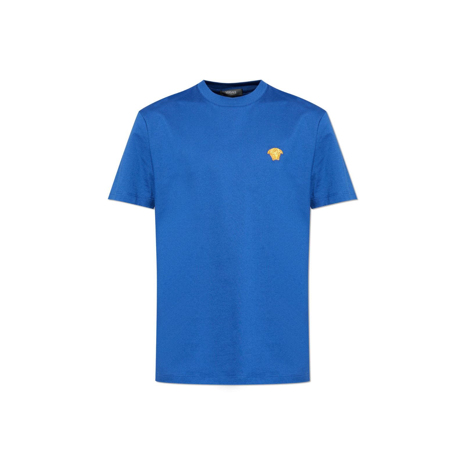 Versace VERSACE Blue Cotton Patch T-Shirt New & Authentic (Men's siz Size US XXL / EU 58 / 5 - 1 Preview