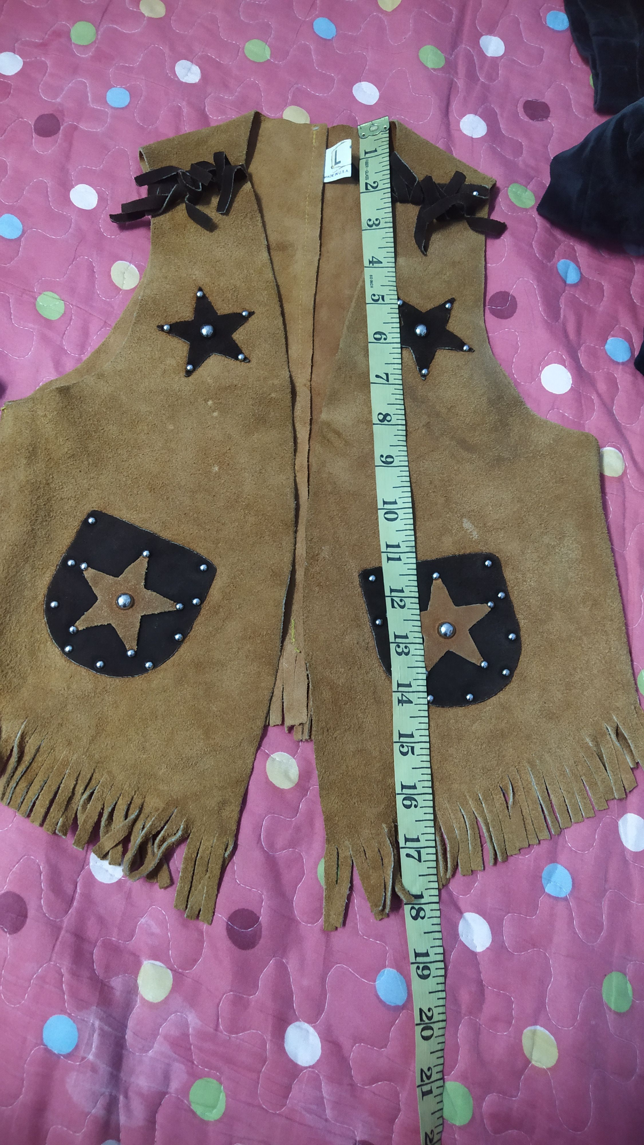 Leather Leather vest and sling bag for kid vintge Size US XXS / EU 40 - 7 Thumbnail