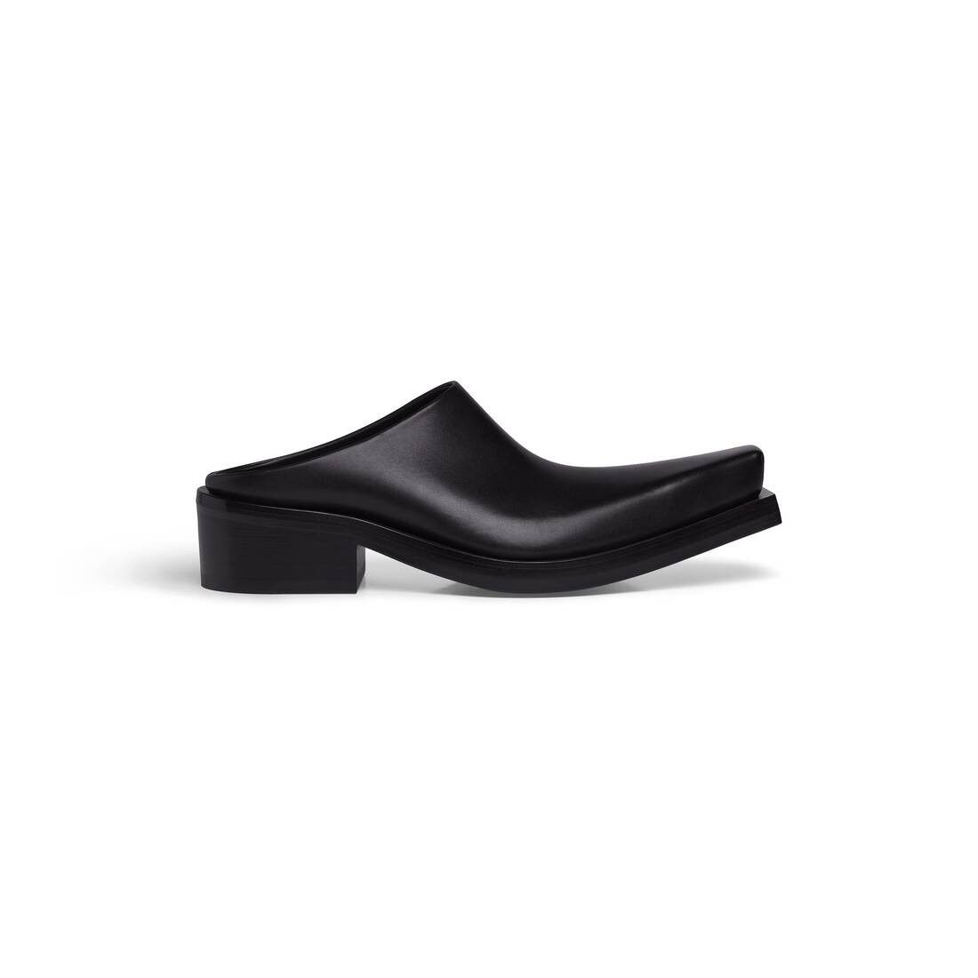 Balenciaga o1bcso1str1025 Santiago Mules in Black Size US 8 / EU 41 - 1 Thumbnail