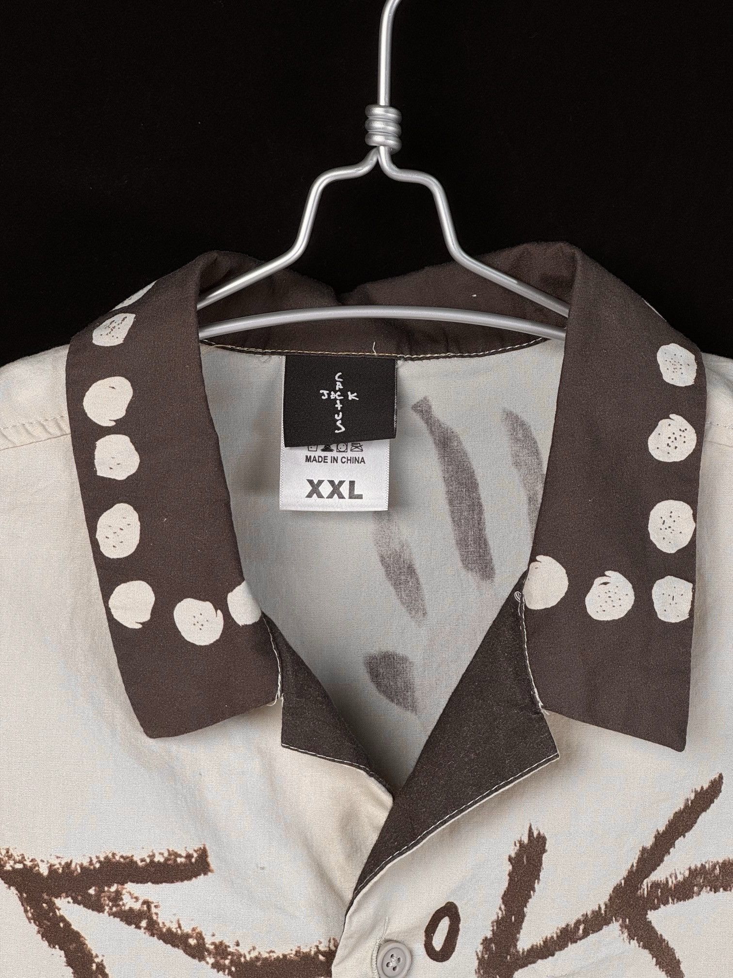Travis Scott Cactus Jack by Travis Scott Painter's Button Up Shirt Size US XXL / EU 58 / 5 - 2 Thumbnail