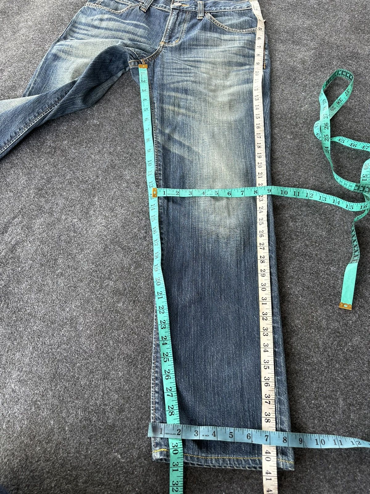 Edwin Edwin Gold Rush Vintage Distressed Washed Denim W30 F73 Size US 30 / EU 46 - 6 Thumbnail