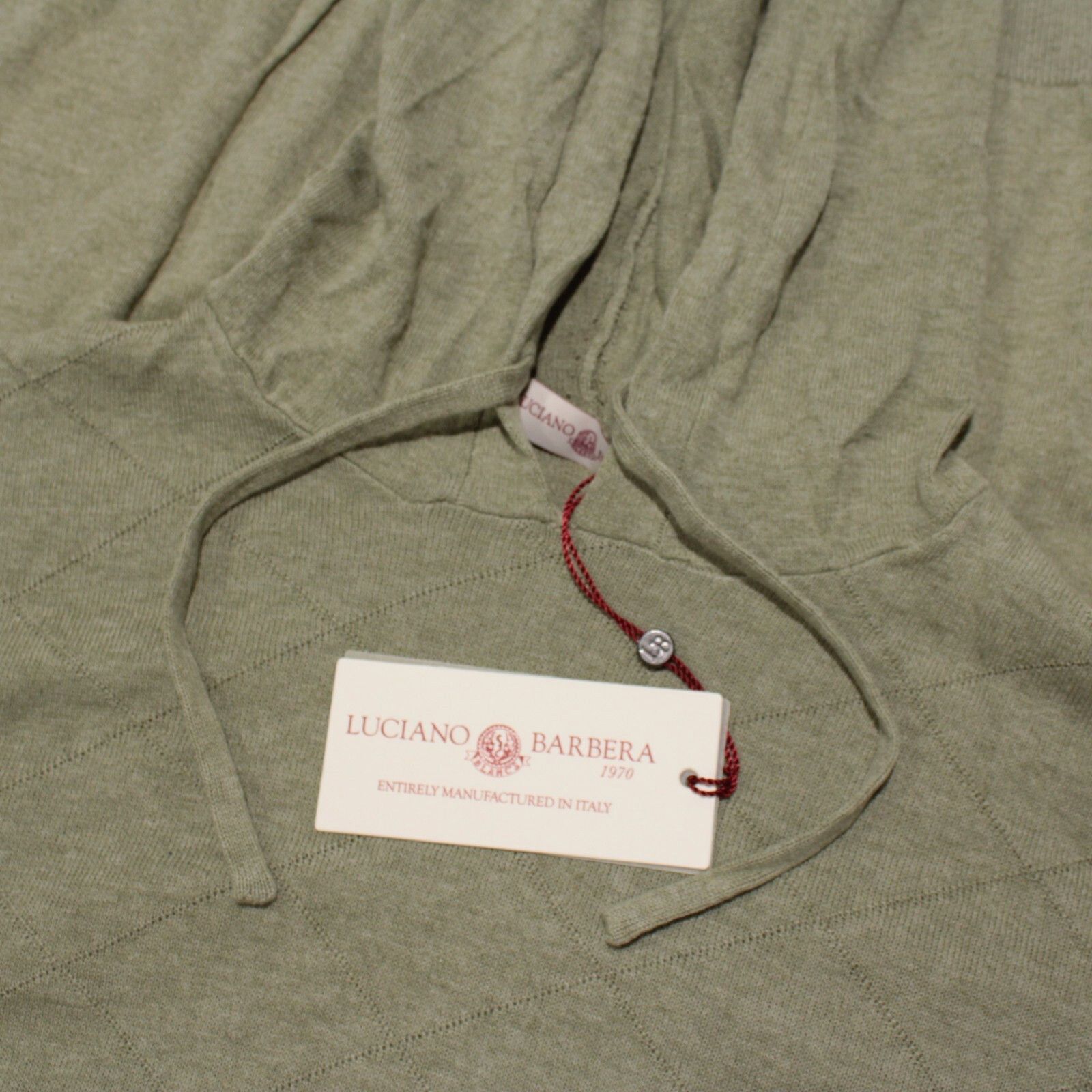 Luciano Barbera Luciano Barbera Sweater Size US L in Green Size US L / EU 52-54 / 3 - 1 Thumbnail