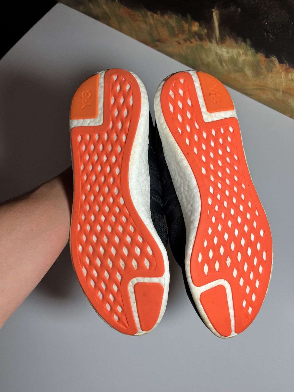 Adidas × Designer × Yohji Yamamoto Y-3 Yohji boost Adidas Size US 7.5 / EU 40-41 - 7 Thumbnail