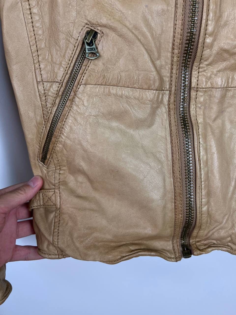 Scotch & Soda Scotch Soda leather jacket size M Size US M / EU 48-50 / 2 - 11 Thumbnail
