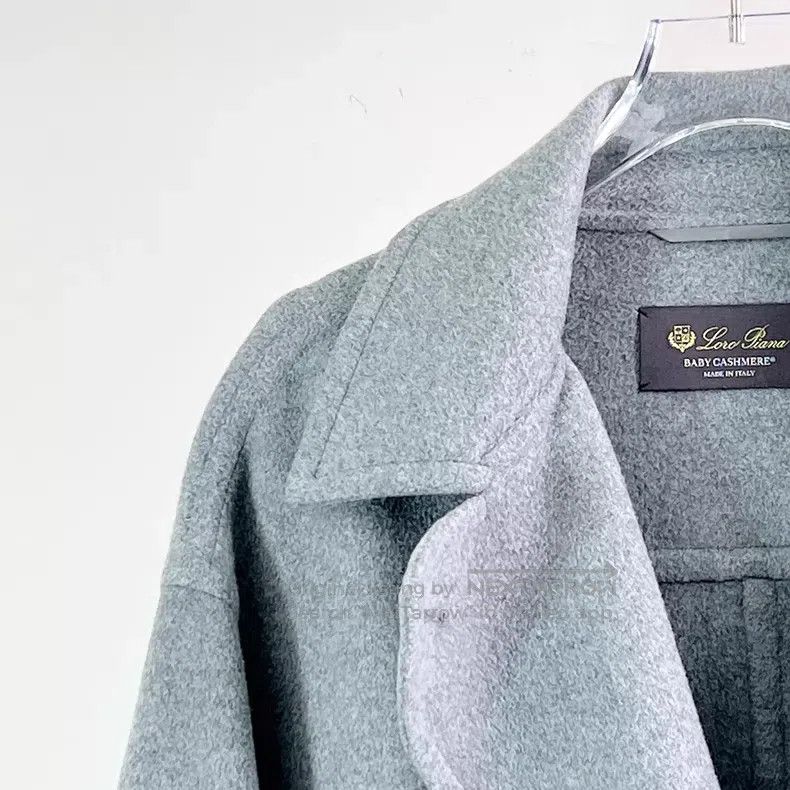 Loro Piana Loro Piana Long, loose belted cashmere coat Size M / US 6-8 / IT 42-44 - 4 Thumbnail