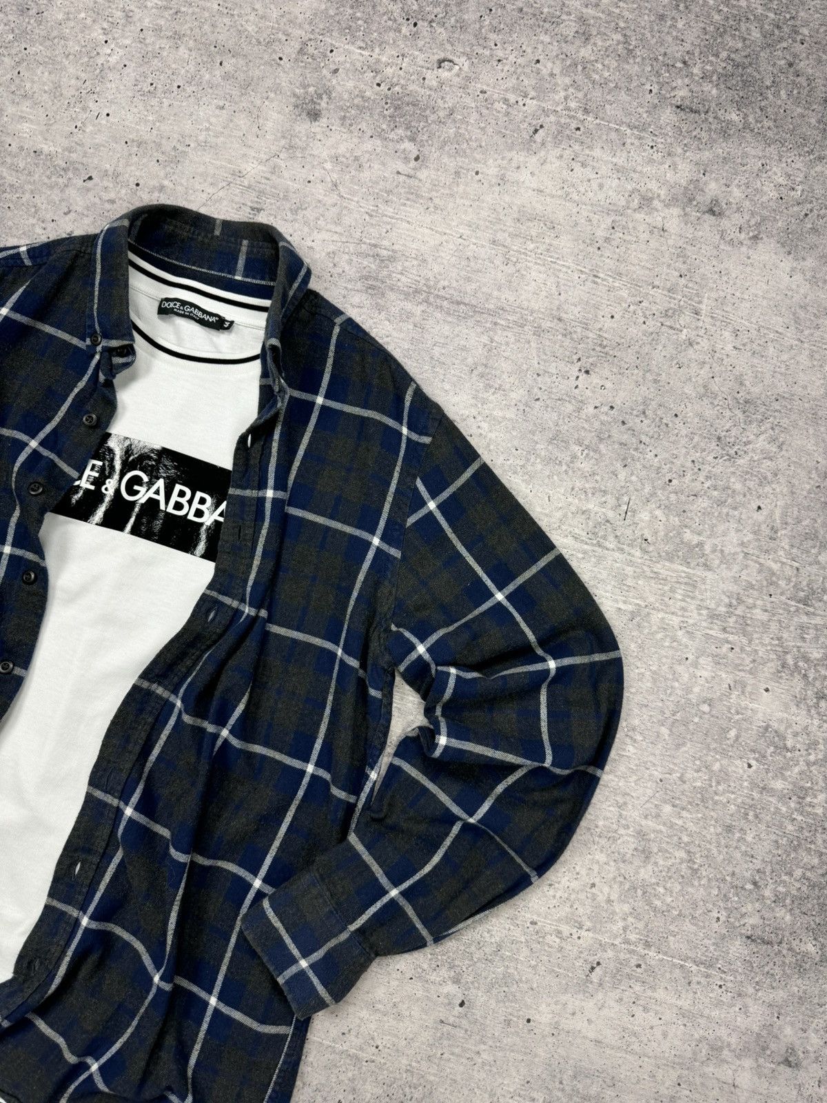 Designer × Vintage Vintage Y2K Plaid Flannel Checkered Shirt Travis Scott Style Size US S / EU 44-46 / 1 - 4 Thumbnail