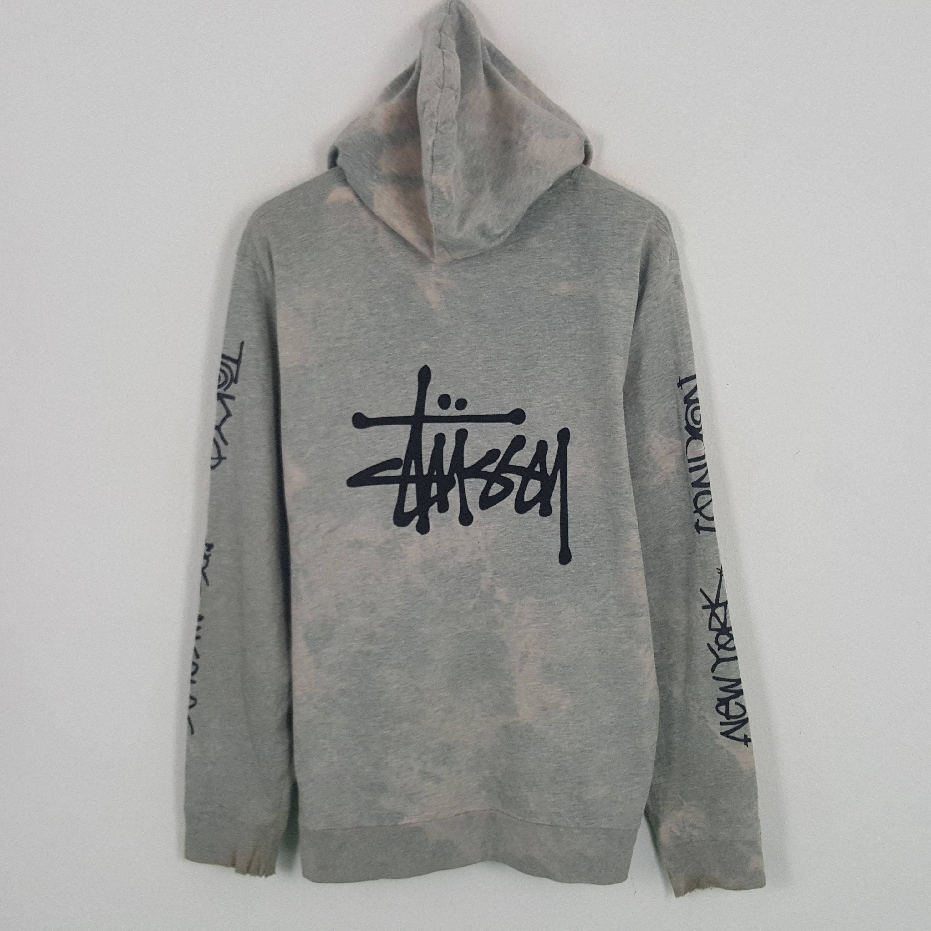 Streetwear × Stussy × Vintage Vintage Stussy USA Acid Wash