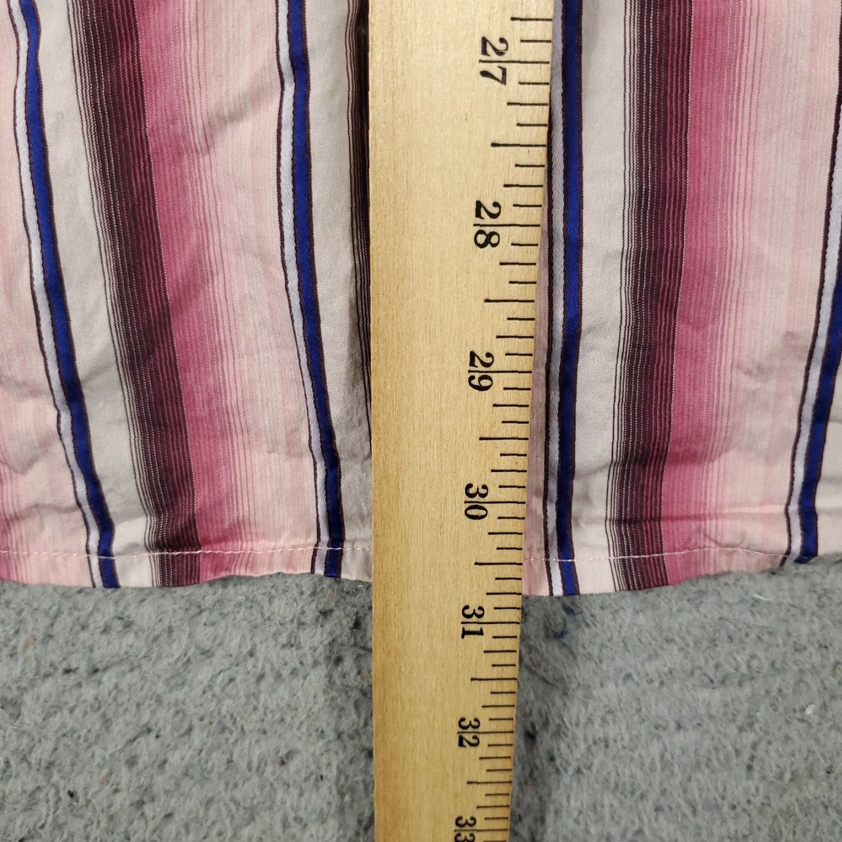 Tommy Bahama Tommy Bahama Shirt Mens Large Burgundy Striped Button-Up Long Sleeve Casual Button-Up Shirt Men L Burgundy Striped Collection Size US L / EU 52-54 / 3 - 6 Thumbnail
