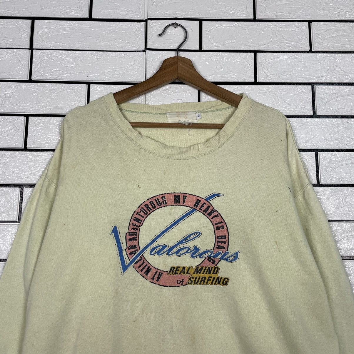Vintage Vintage High Speed Valarous Surfing Sweatshirt Size US L / EU 52-54 / 3 - 2 Thumbnail