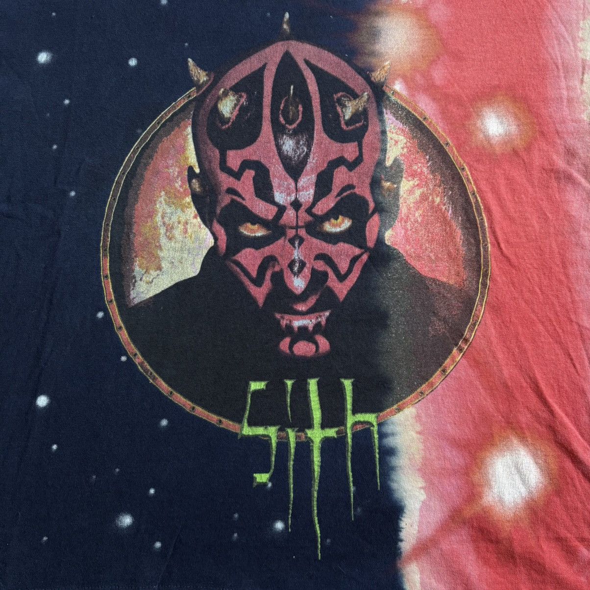 Star Wars × Vintage Star Wars episode I darth maul 1999 tie dye tee Size US L / EU 52-54 / 3 - 2 Thumbnail