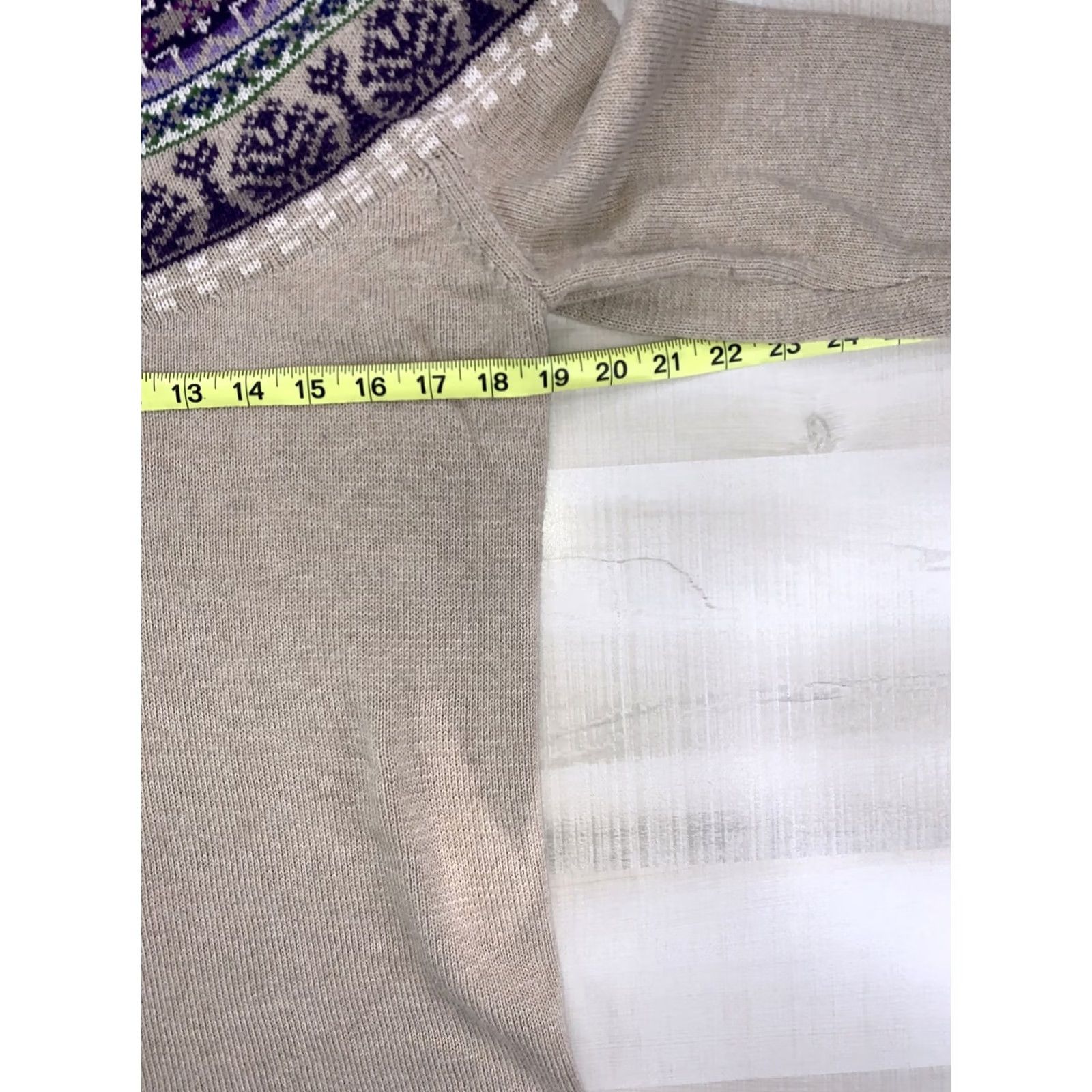 Eddie Bauer Eddie Bauer Cotton Angora Blend Women’s Knit Roll Collar Sweater Medium Size M / US 6-8 / IT 42-44 - 3 Thumbnail