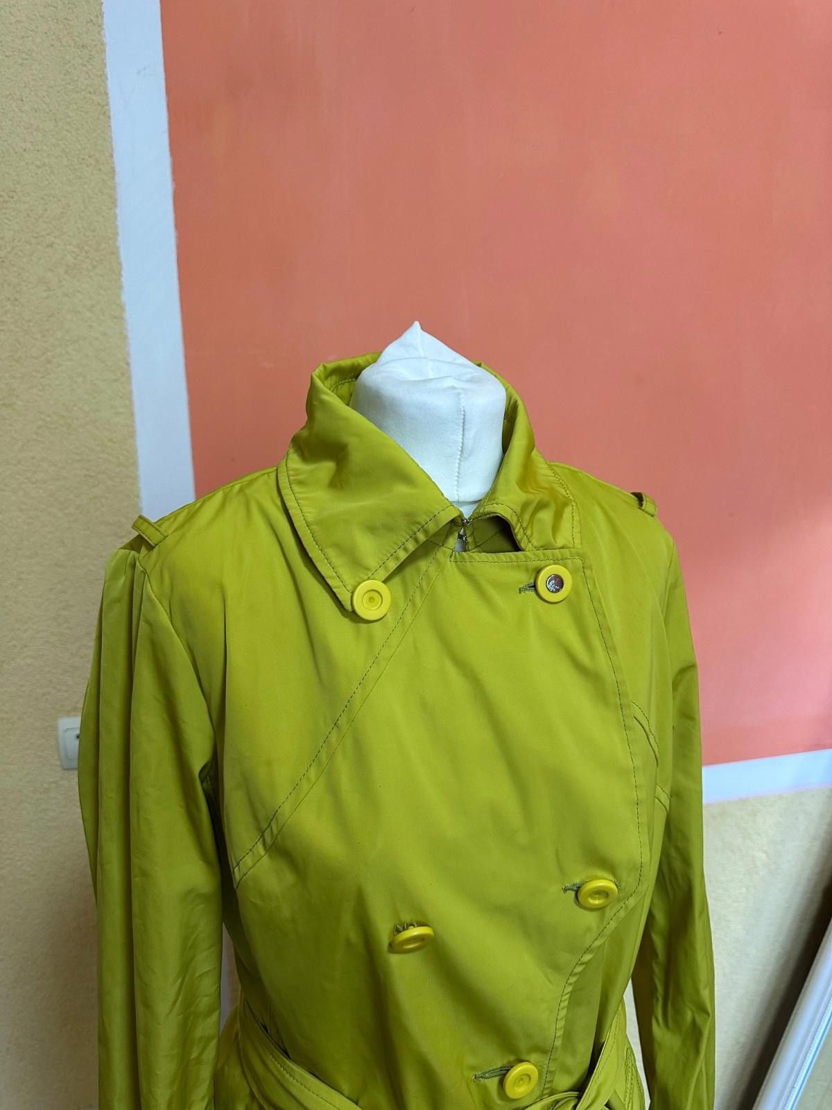 Versace Versace Collection Green Tench Coat Sz 44 Size M / US 6-8 / IT 42-44 - 2 Thumbnail