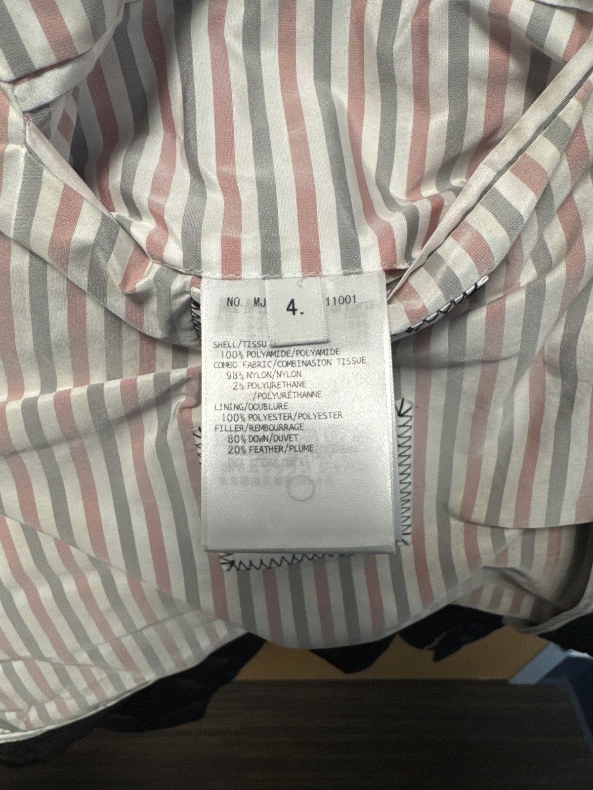 Thom Browne Thom Browne 4 STRIPE PADDED JACKET Size US L / EU 52-54 / 3 - 8 Thumbnail