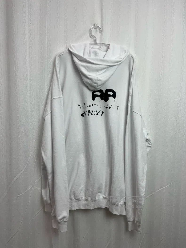 Balenciaga Balenciaga Splatter Double B Hoodie Size US S / EU 44-46 / 1 - 2 Thumbnail