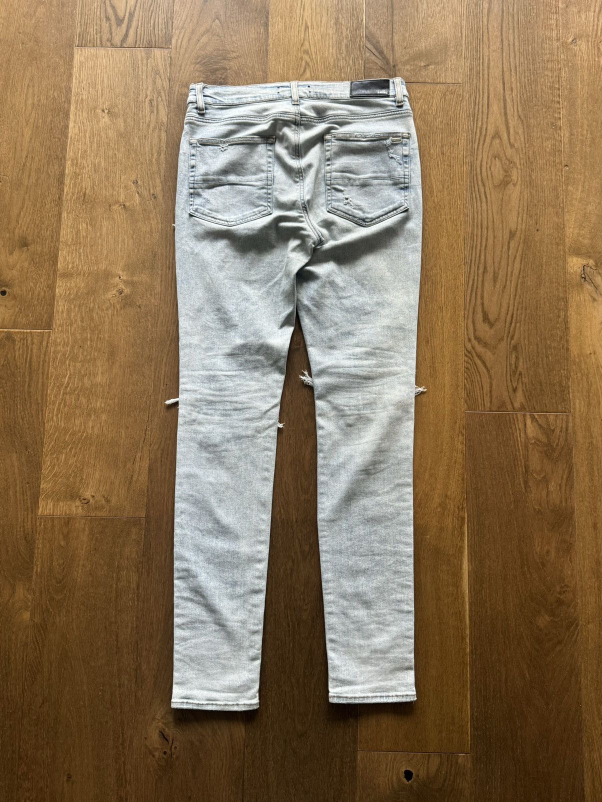 Amiri Amiri Jeans MX1 Tie Dye Distressed Skinny Denim Size US 34 / EU 50 - 8 Thumbnail