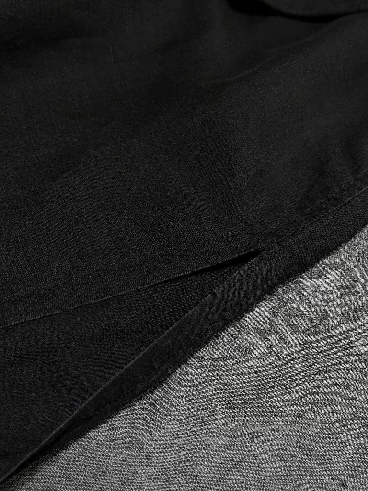 Yohji Yamamoto Yohji Yamamoto Black Long Shirt. Size US M / EU 48-50 / 2 - 6 Thumbnail