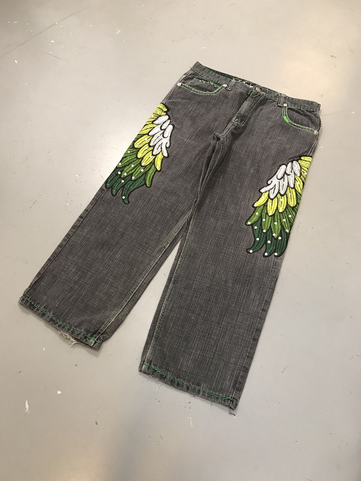 Other Crazy Vintage Victorious Embroidery Denim Size US 38 / EU 54 - 4 Thumbnail