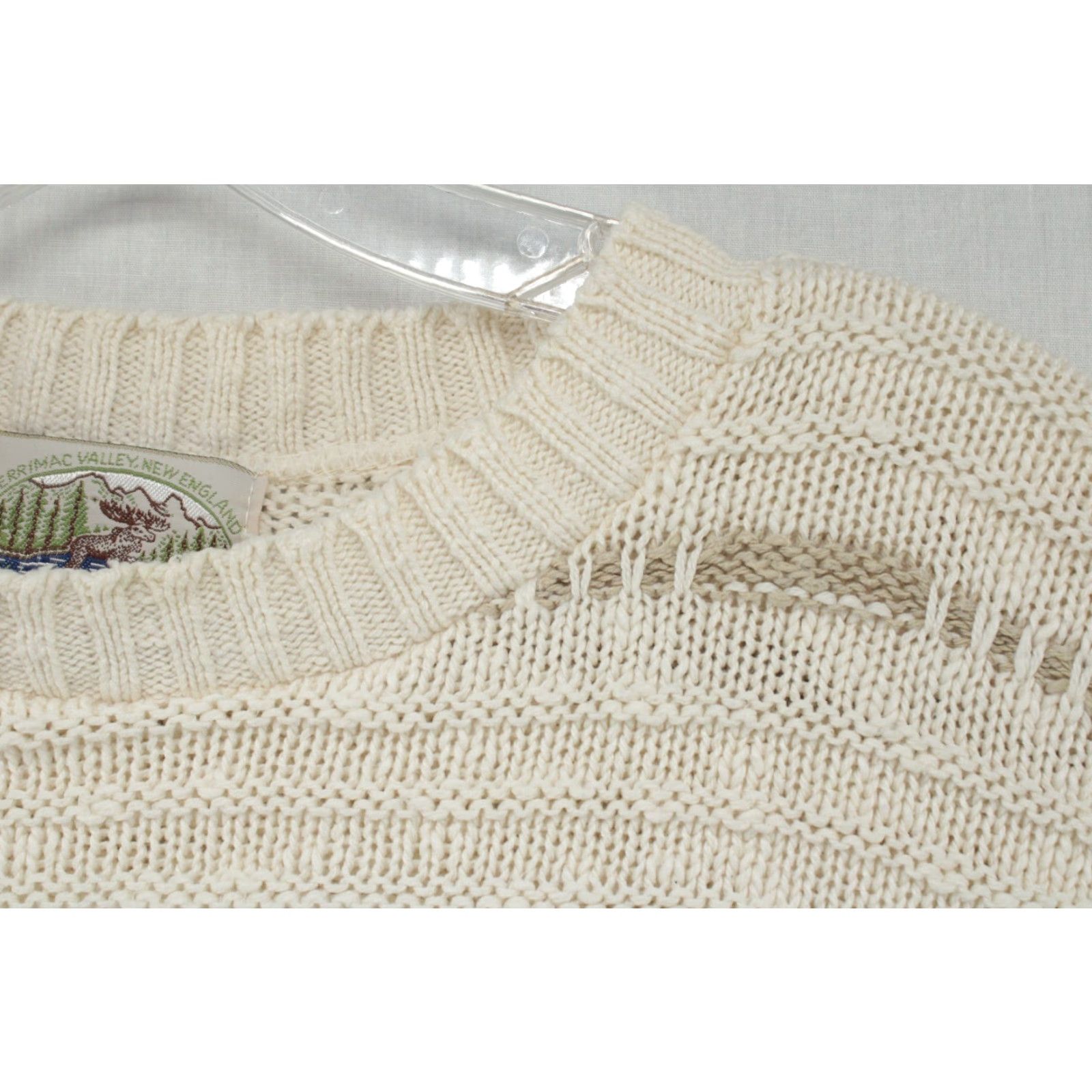 Vintage VINTAGE Alps Sweater Men XL Beige Wool Blend Textured USA Outdoor Christmas 90s Fashion Mens XL Beige Wool Blend Pullover Crew Neck US Made Size US XL / EU 56 / 4 - 3 Thumbnail
