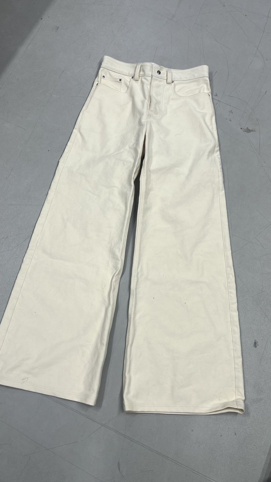 Designer SLAVE OF ARTS HEAVY DISTRESSED PANTS Size US 32 / EU 48 - 4 Thumbnail