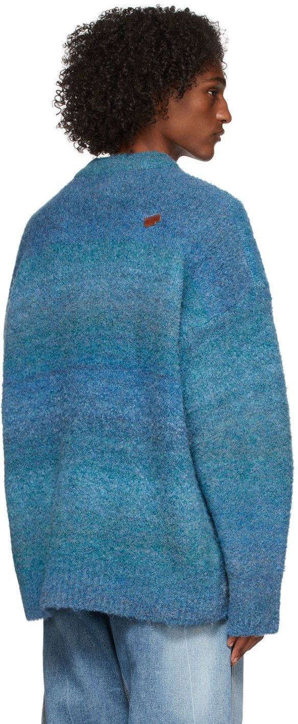 Ader Error Ader Error Canyon Knit Blue Gradient Sweater Size US M / EU 48-50 / 2 - 18 Thumbnail