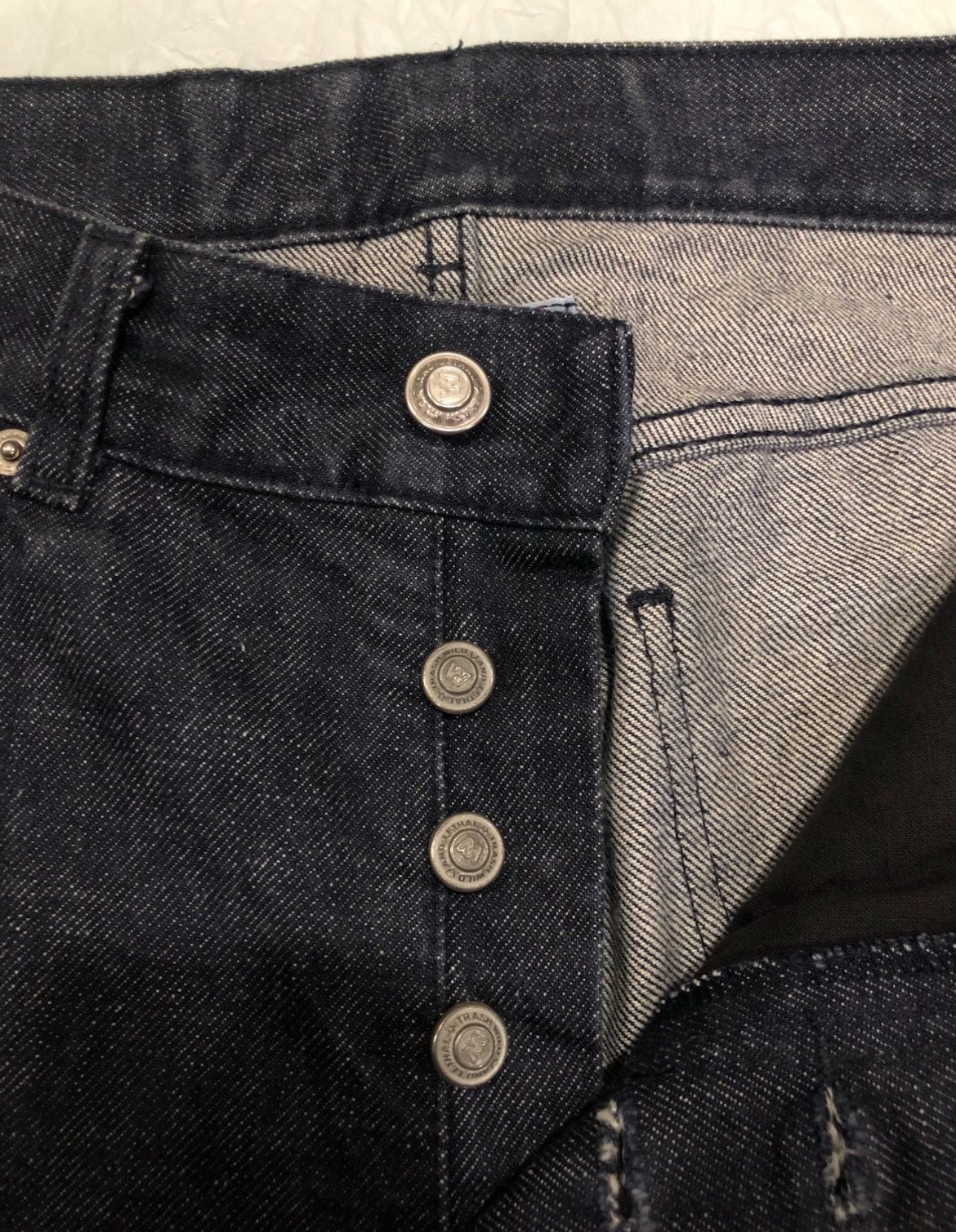 Walter Van Beirendonck ▶️ W&LT /Walter Van Beirendonck Aw97 Studded Jeans Size US 30 / EU 46 - 5 Thumbnail