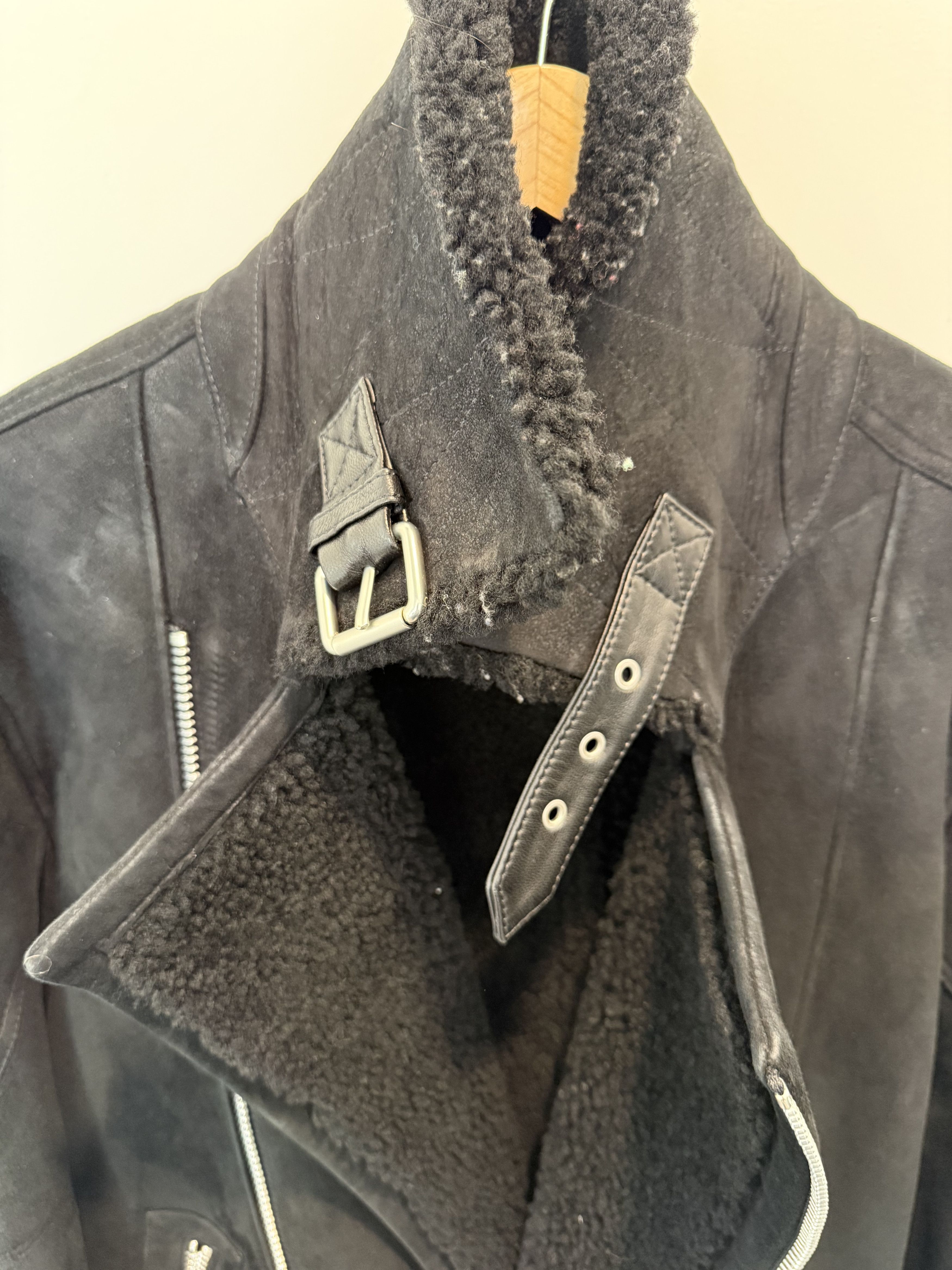 Allsaints Shearling Flight Jacket Allsaints Size US XL / EU 56 / 4 - 3 Thumbnail