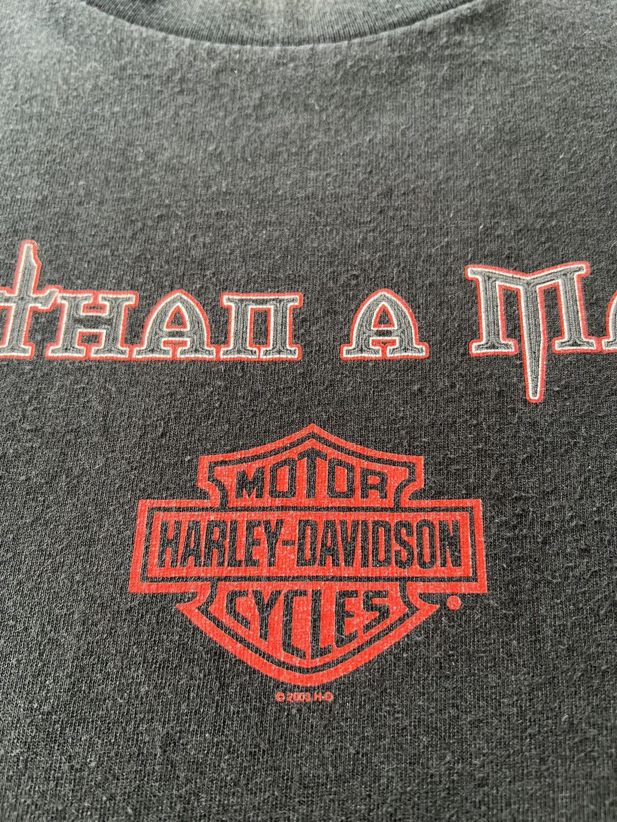 Harley Davidson Vintage 2003 Harley Davidson More Than a Machine Eagle Tee Size US L / EU 52-54 / 3 - 7 Thumbnail