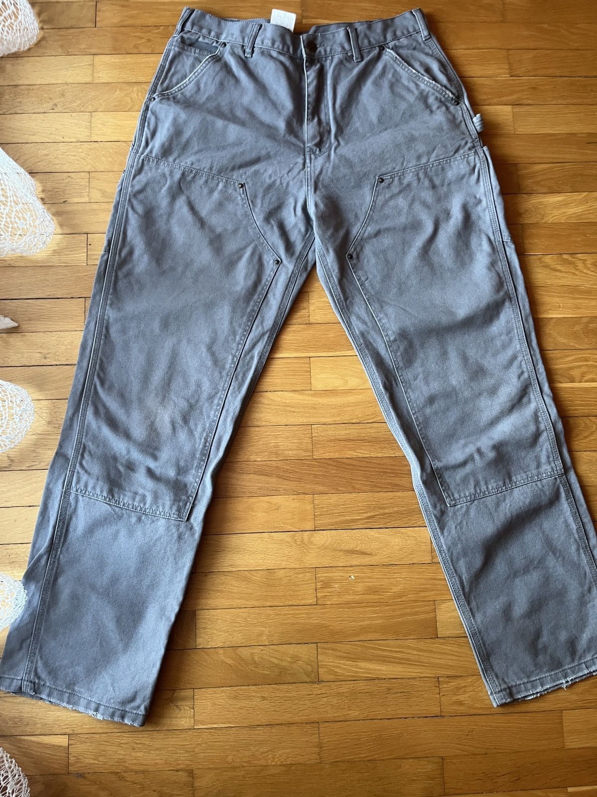 Carhartt Carhart double knee pants Size US 32 / EU 48 - 1 Thumbnail
