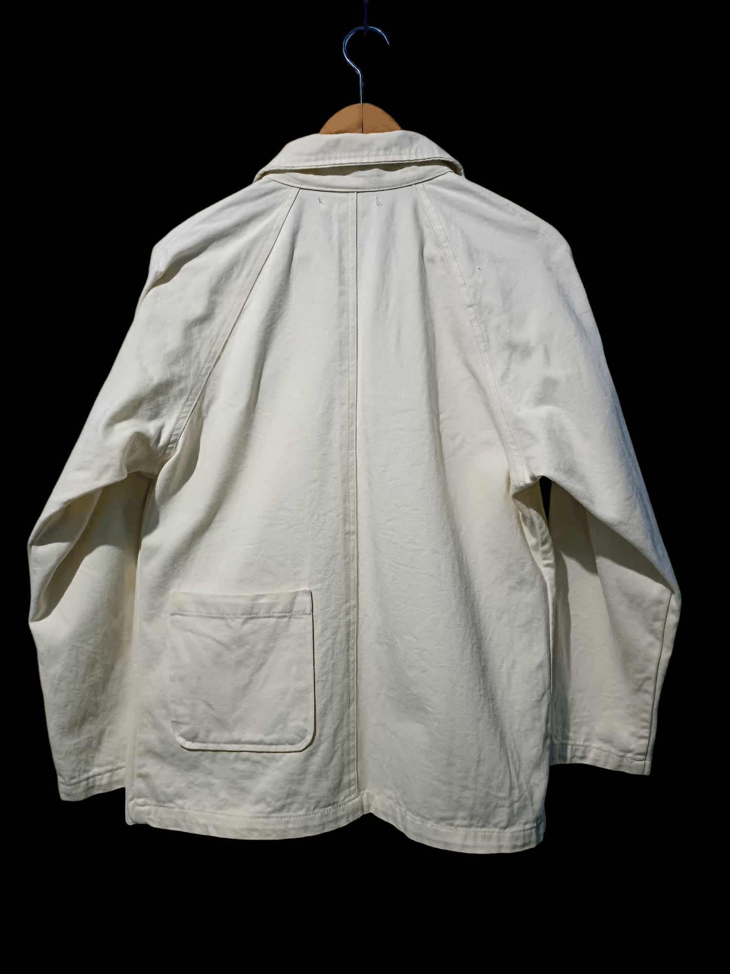 Japanese Brand Men's Utility Chore Jacket One Back Pocket Size US L / EU 52-54 / 3 - 3 Thumbnail