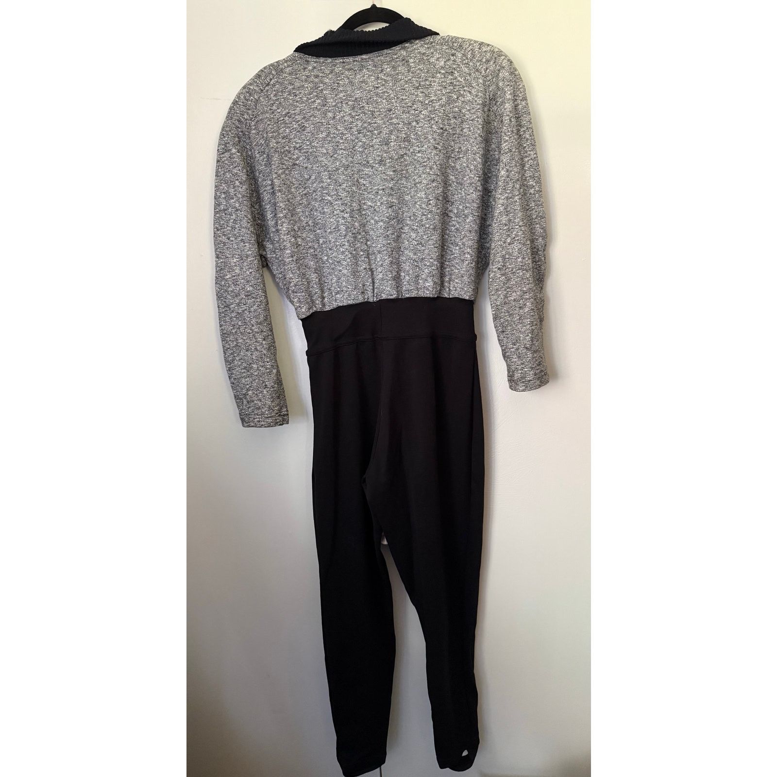 Vintage Vintage 80’s Cache Gray Black Strirrup Jumpsuit Small Med Size 30" / US 8 / IT 44 - 4 Thumbnail