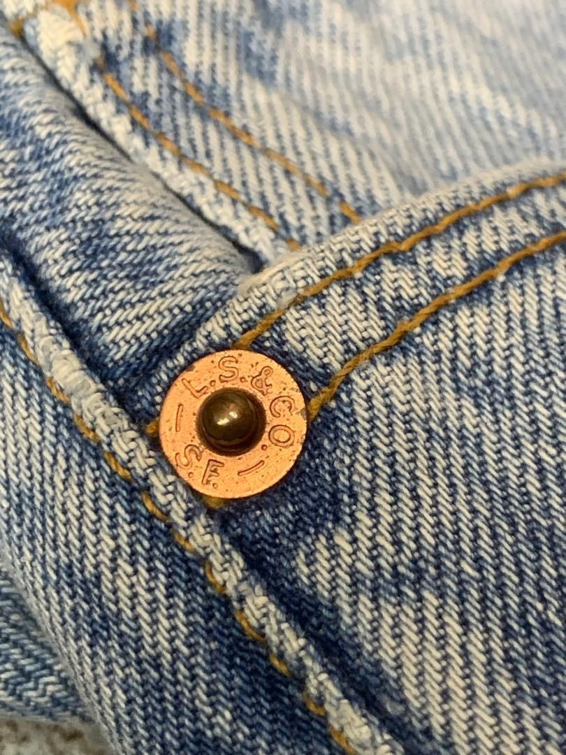 Levi's × Levi's Vintage Clothing Vintage Levi’s 501 Distressed Denim Size 29" - 12 Thumbnail