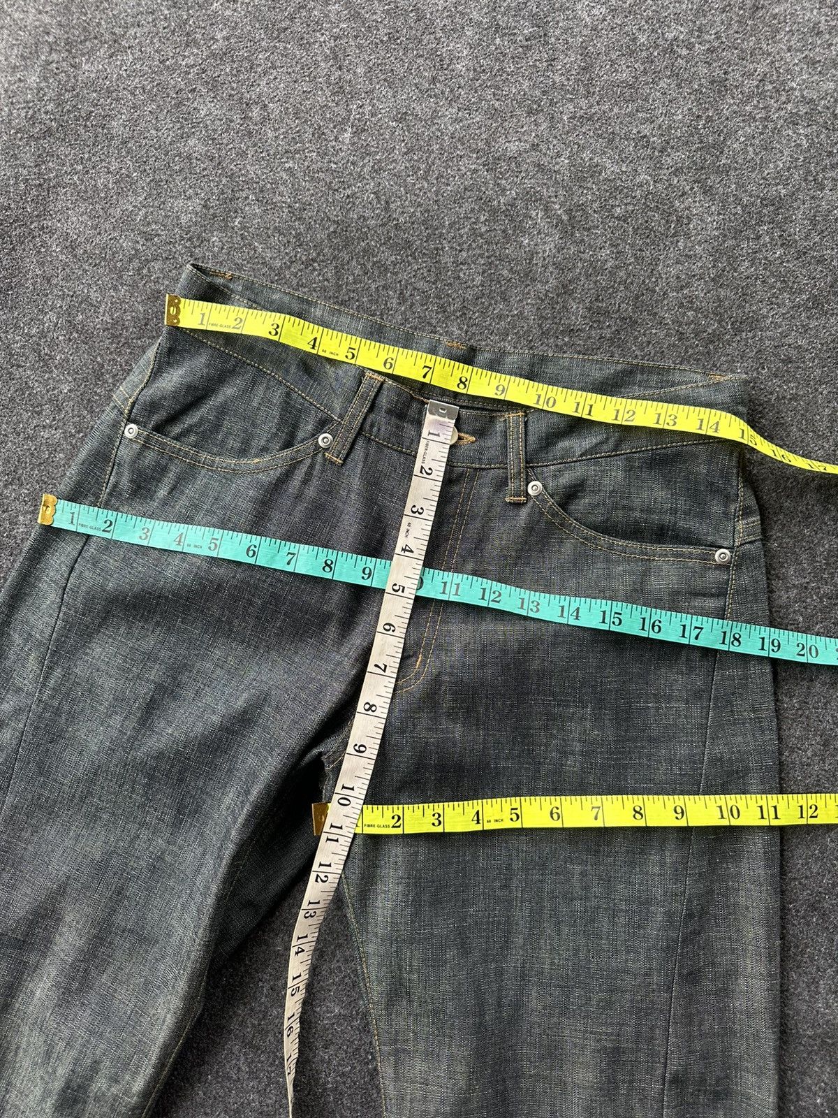 Beauty Beast Nicole Club For Men Black Wax Wideleg Denim D246 Size US 30 / EU 46 - 9 Thumbnail