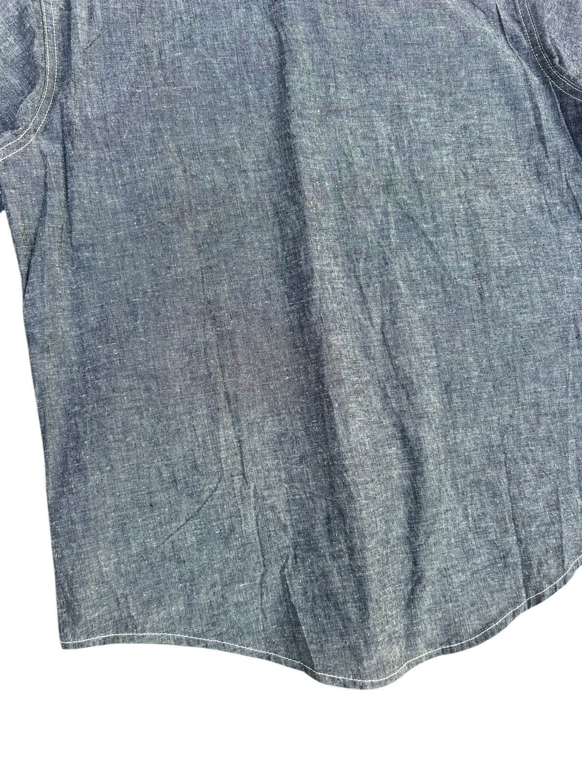 45rpm Dope & Drakkar Japan Chambray Work Shirt Size US M / EU 48-50 / 2 - 20 Thumbnail