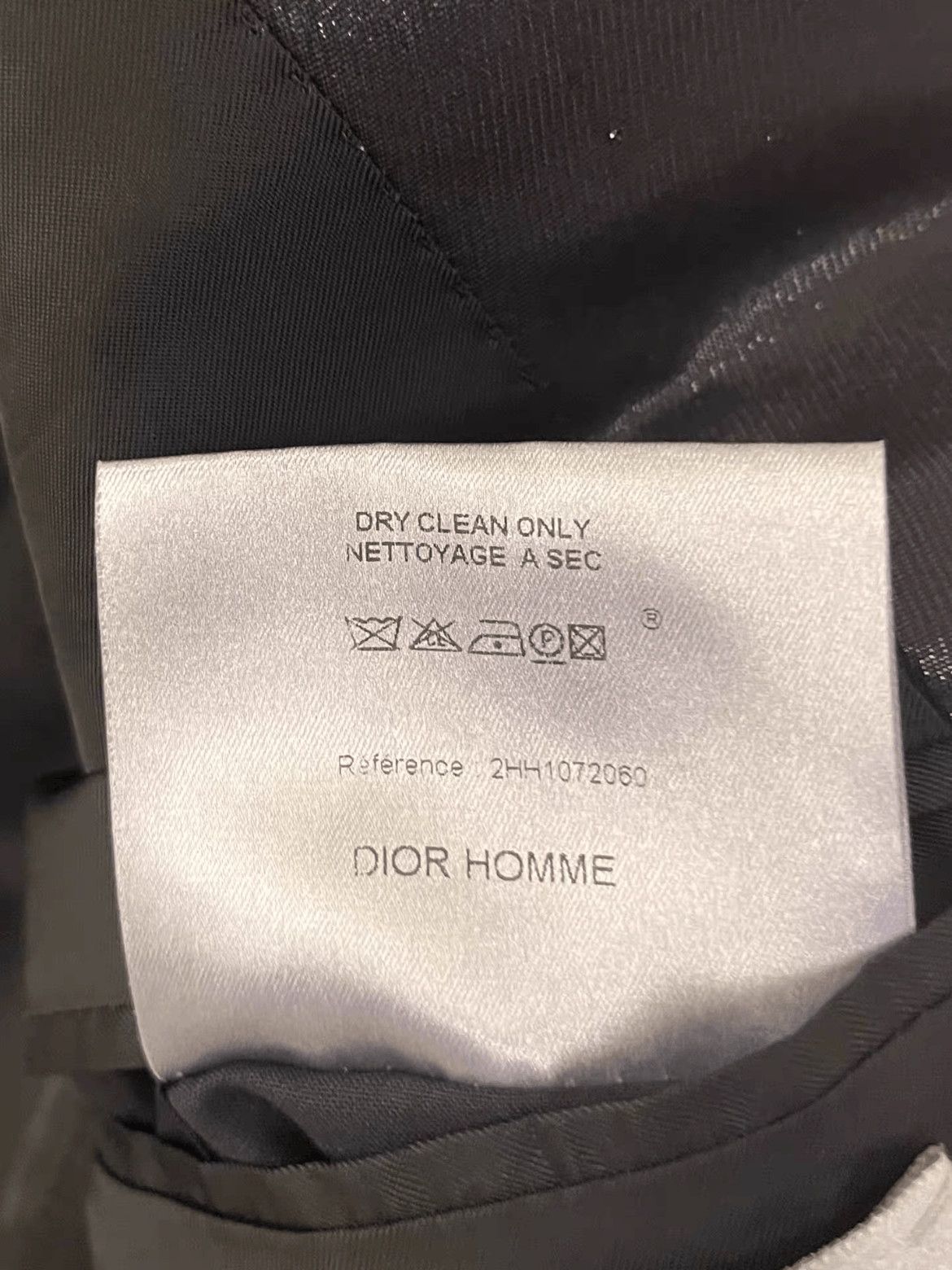 Dior Dior Sz 48 Dior Homme 02AW Shinning Shoulder Blazer Jacket Size US M / EU 48-50 / 2 - 3 Thumbnail