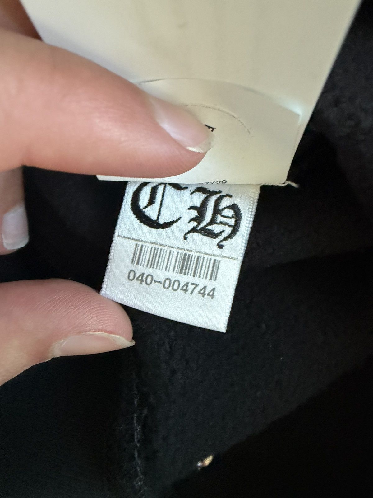 Chrome Hearts Chrome Hearts Paper Jam Black Cross Patch Black Quarter Zip Size US M / EU 48-50 / 2 - 10 Thumbnail