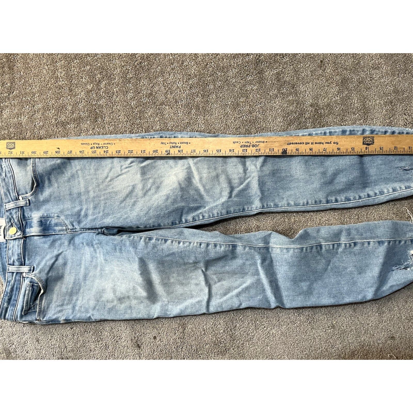 Paige PAIGE Verdugo Crop Jeans Women's Size 27 Blue Raw Hem Size 27" / US 4 / IT 40 - 8 Thumbnail