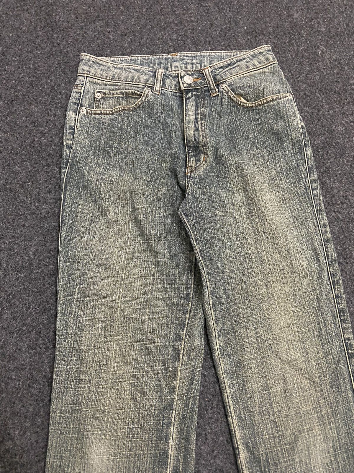 Beauty Beast × Japanese Brand × Le Grande Bleu (L.G.B.) Vintage Y2K denim pants flare Size 25" / US 0 / IT 36 - 3 Thumbnail