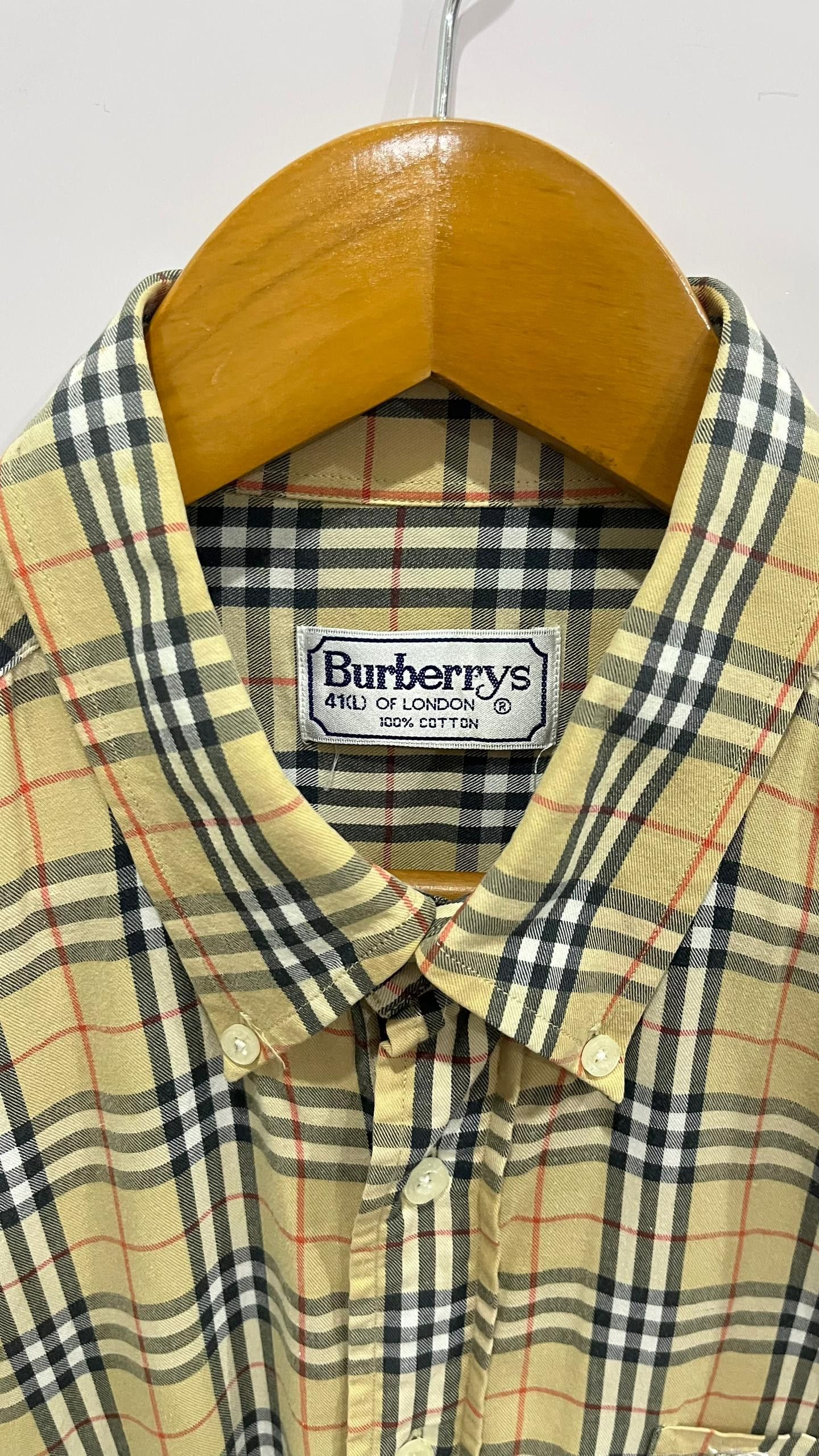 Burberry Burberry Nova check shirt vintage Size US L / EU 52-54 / 3 - 3 Thumbnail