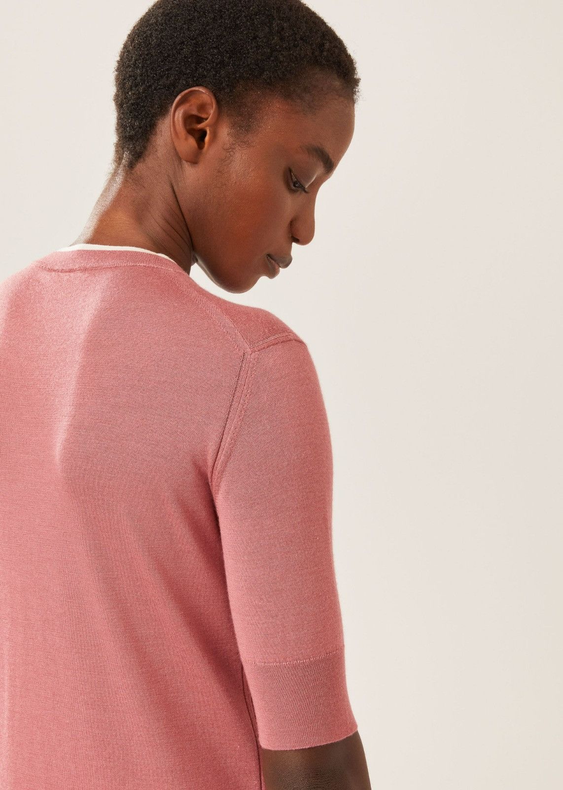 Loro Piana o1srvl11e0424 Sweater in Pink Size XL / US 12-14 / IT 48-50 - 5 Thumbnail
