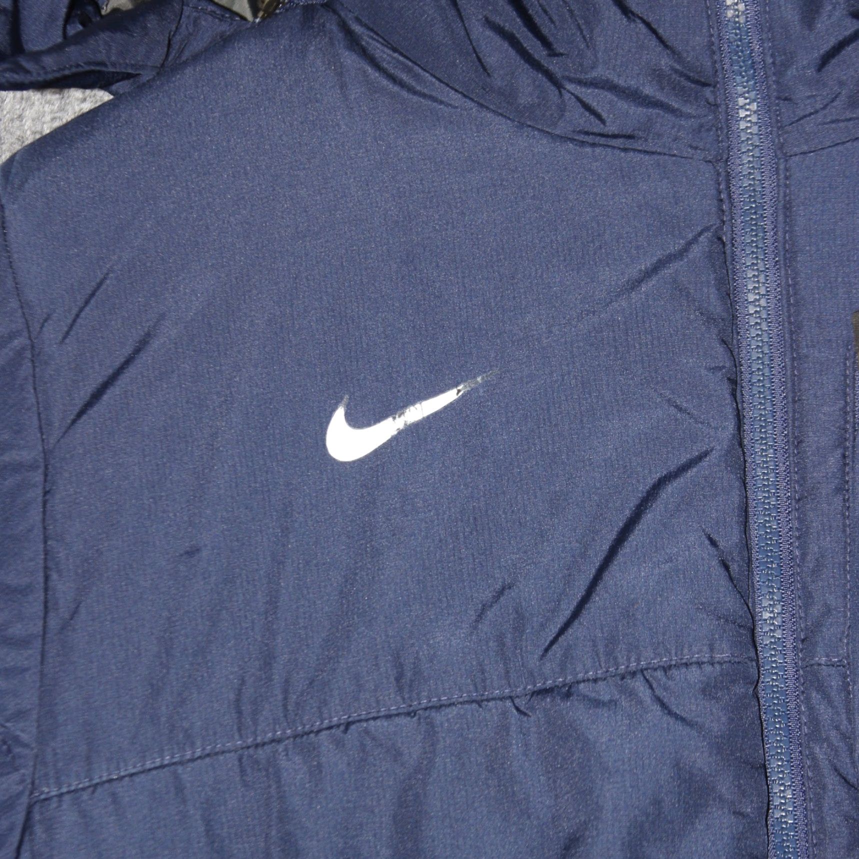 Nike Nike UConn Jacket Mens S Navy Blue Storm-Fit Hooded Puffer Collegiate Sportswear Size US S / EU 44-46 / 1 - 4 Thumbnail