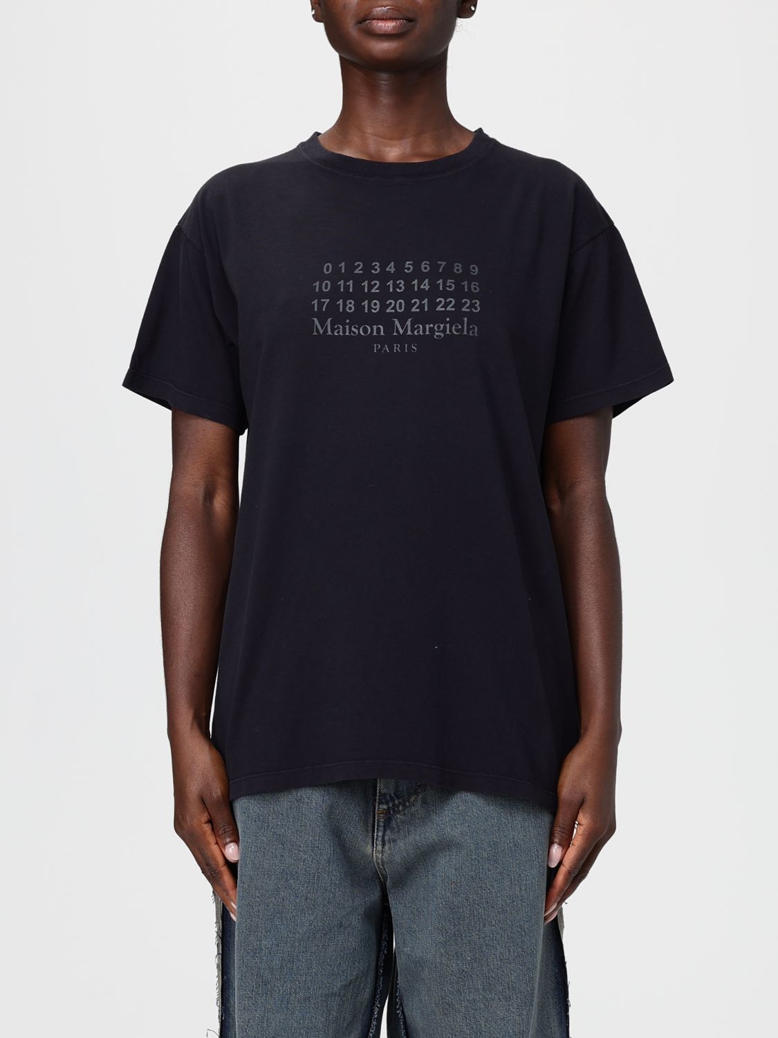 Maison Margiela Maison Margiela T-Shirt Woman Black Size M / US 6-8 / IT 42-44 - 1 Thumbnail