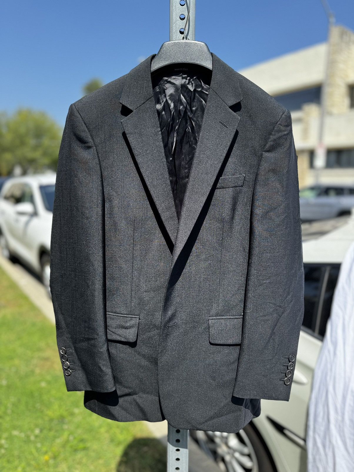 Prada Prada Black 2 button sport coat Size 46R - 3 Thumbnail
