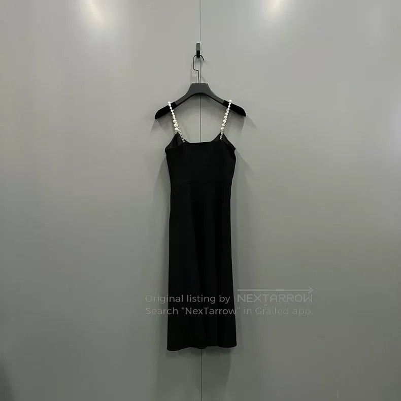 Miu Miu Miu Miu 36 Pearl sling a-line dress Size S / US 4 / IT 40 - 2 Thumbnail