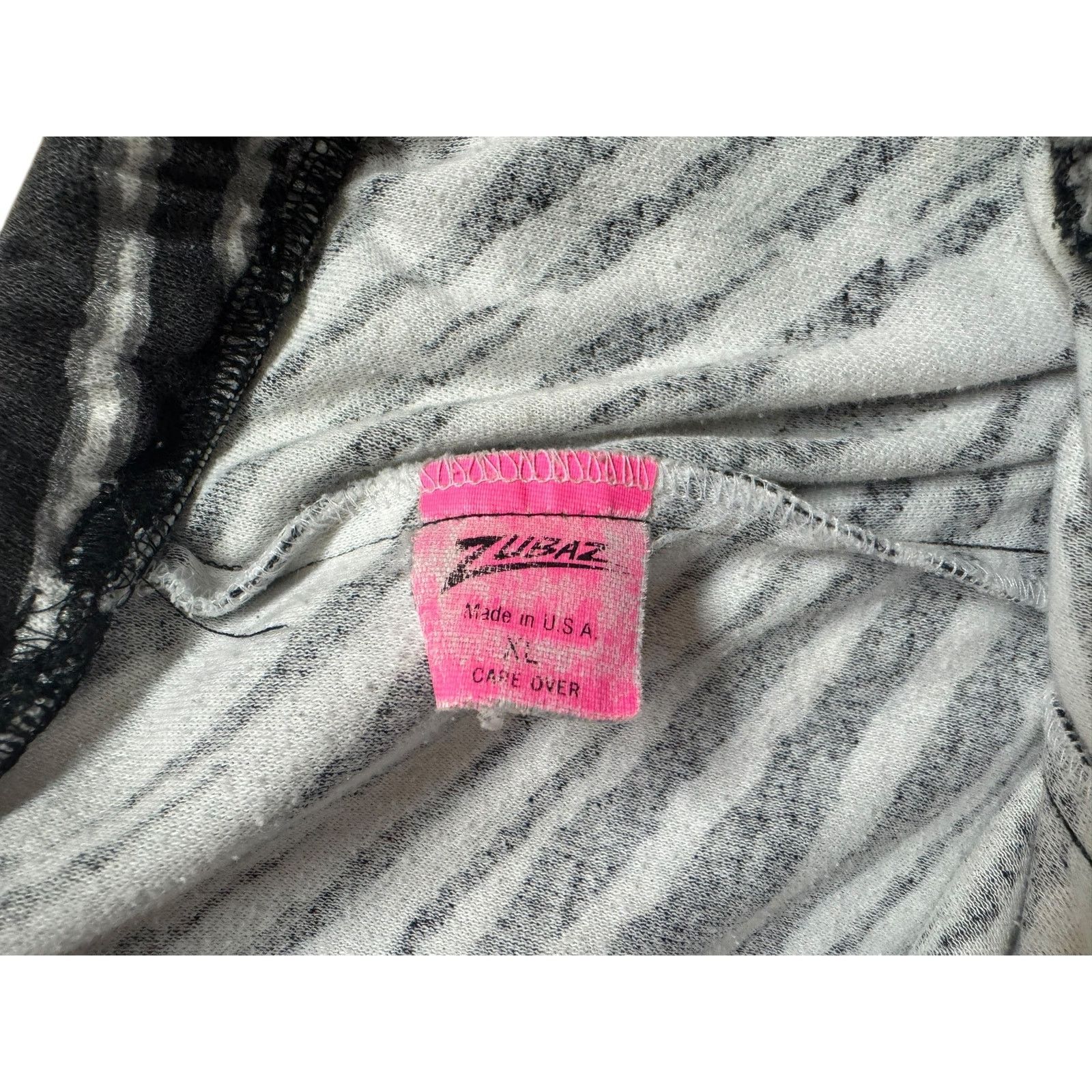 Zubaz Zubaz - NFL Raiders Zebra Stripe Sweatpants USA Made Vintage Size US 35 - 6 Thumbnail