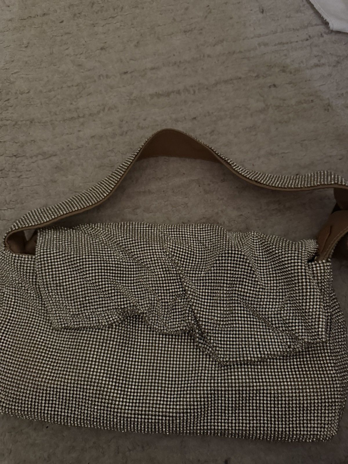 Benedetta Bruzziches Glittery Crystal Shoulder Bag Benedetta Bruzziches Size ONE SIZE - 5 Thumbnail